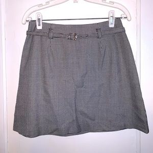 Vintage Maggie Lawrence Houndstooth skirt